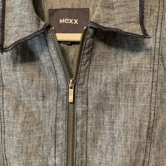 Blue jean style mexx casual jacket - Picture 2 of 2